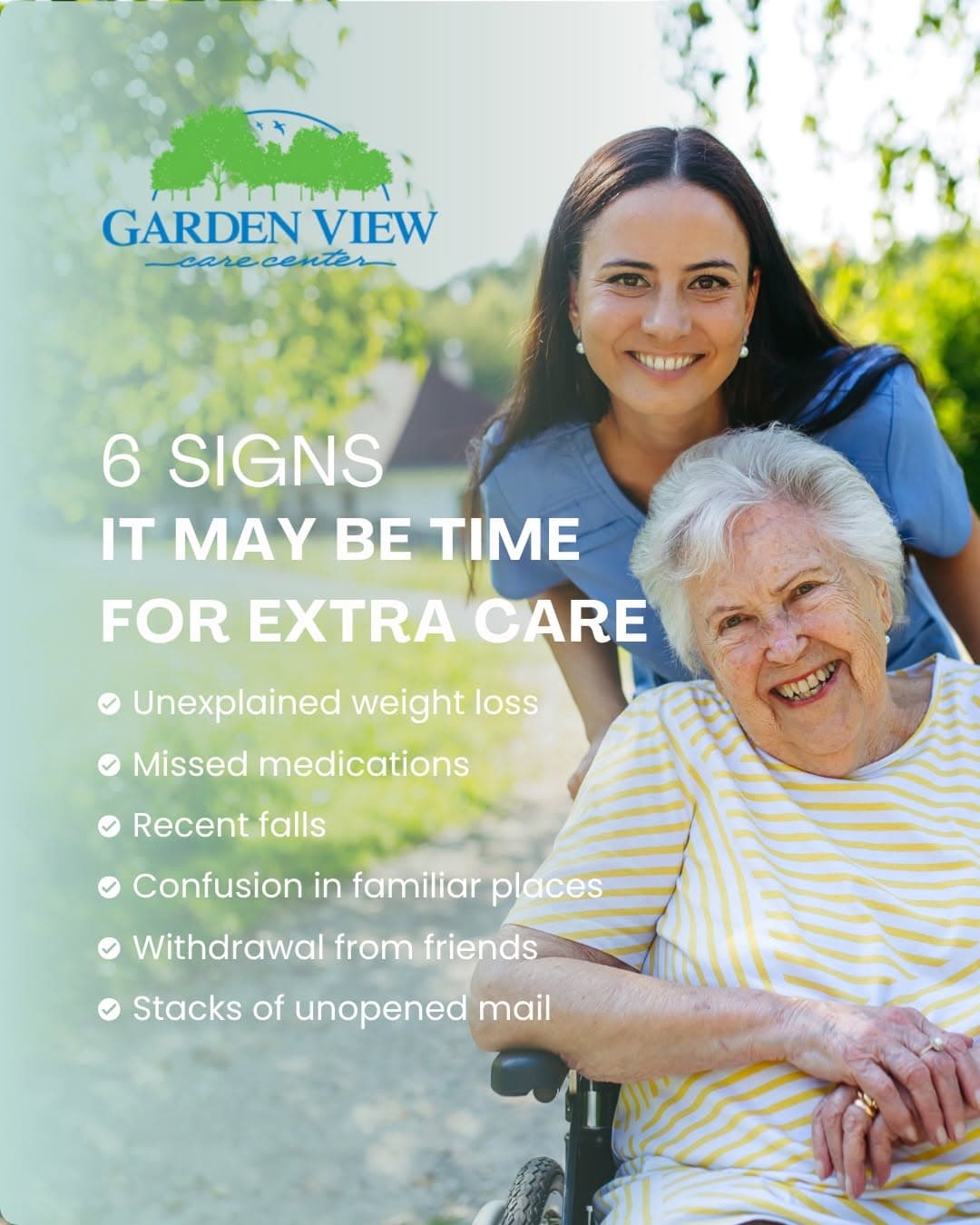 Garden View Care Center social post 5